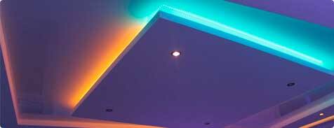 Натяжной потолок с подсветкой в Туле 